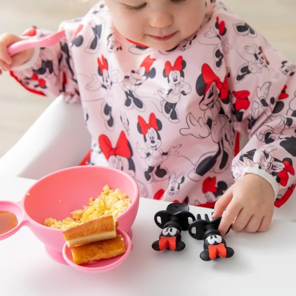 Chewtensils® Ustensiles en silicone - Disney Minnie Mouse