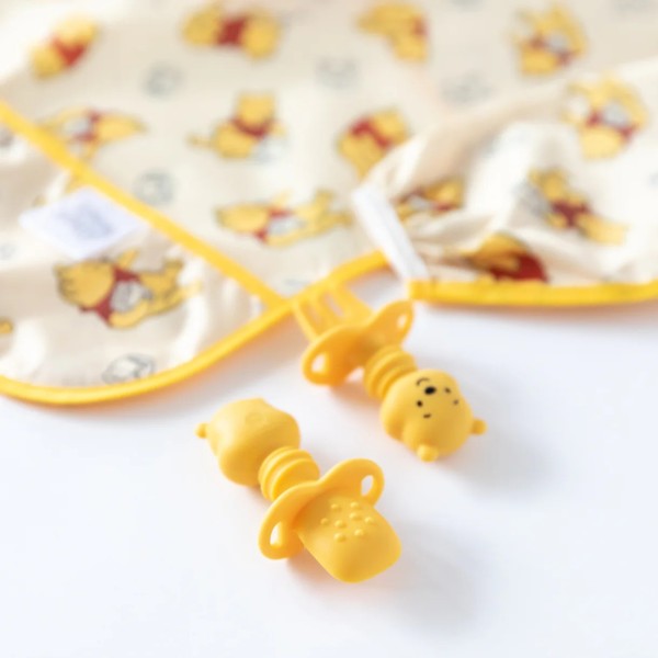 Siliconen Chewtensils® - Disney Winnie de Poeh