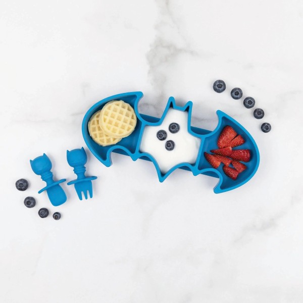Siliconen bord met zuignap - DC Comics - Batman - Blue