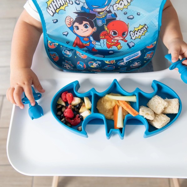 Siliconen bord met zuignap - DC Comics - Batman - Blue