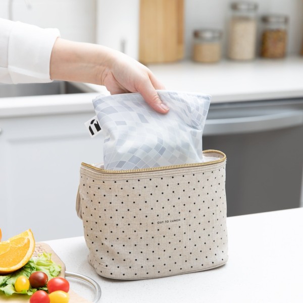 Herbruikbaar Snackzakje - Large (2 stuks) - Disco Boots