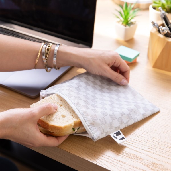 Herbruikbaar Snackzakje - Large (2 stuks) - Rich & Boujee