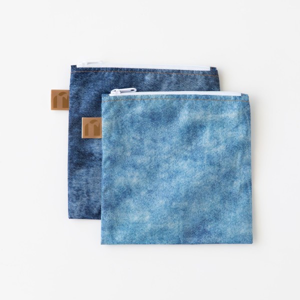Sac à Collations - Grand (2 paquet) - Denim on Denim