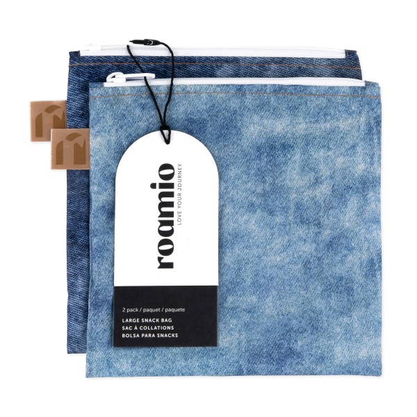 Sac à Collations - Grand (2 paquet) - Denim on Denim