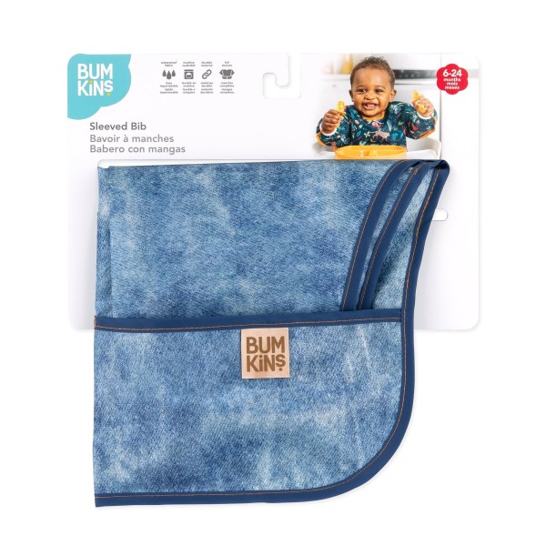 Bavoir à Manches - Vintage Denim