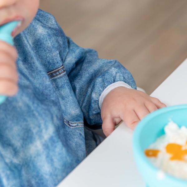 Bavoir à Manches - Vintage Denim