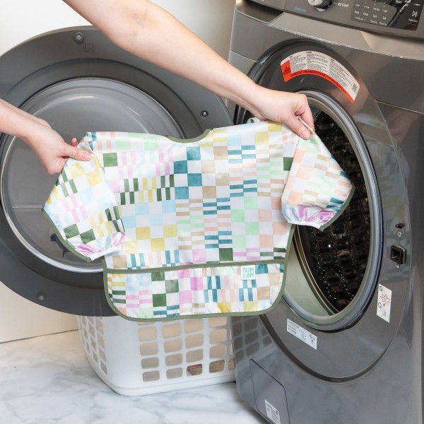 Sleeved Bib - Motley Check