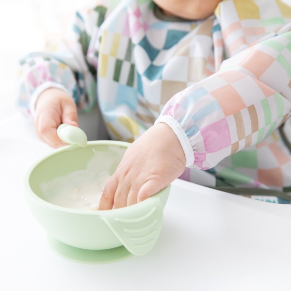 Sleeved Bib - Motley Check