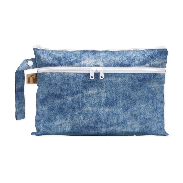 Pochette Imperméable / Étanche - Crushed Denim