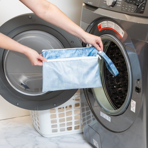 Pochette Imperméable / Étanche - Crushed Denim