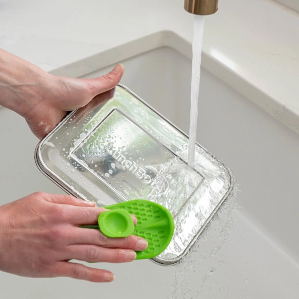 Éponge Alimentaire en Silicone Platine - Light Green