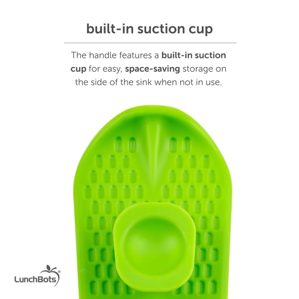 Éponge Alimentaire en Silicone Platine - Light Green