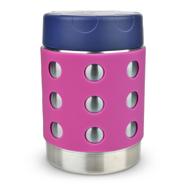 Thermal Dots - Thermos Isolé en Aacier Inoxydable (12oz / 350ml) - Rose
