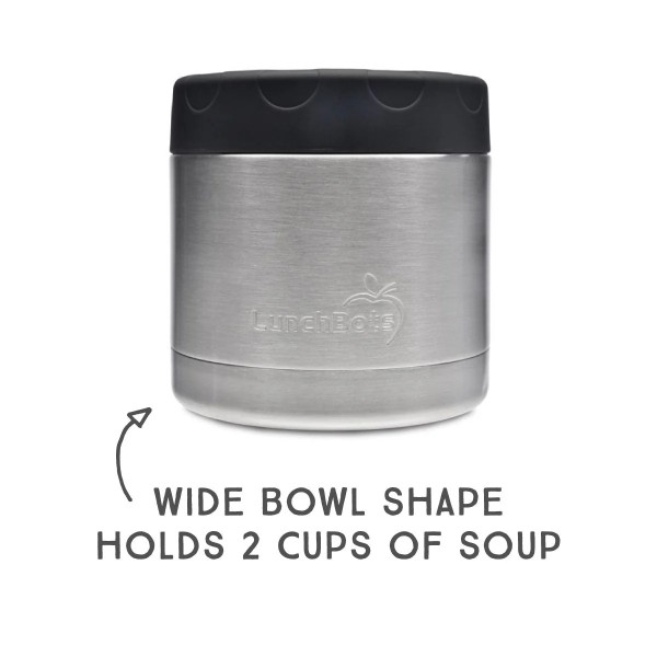 Wide Thermal - 16oz / 470ml - Zwart