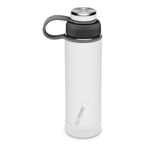 The Boulder - TriMax® Insulated Stainless Steel Bottle (591ml) - White Out