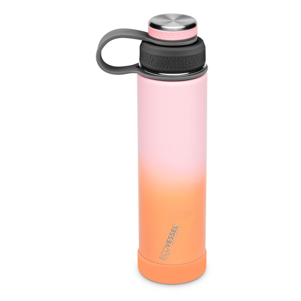The Boulder - TriMax® geïsoleerde rvs fles - 709ml - Coral Sands