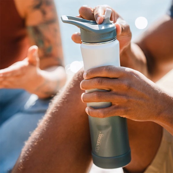 The Summit - TriMax® Insulated Bottle - 709ml - White Out