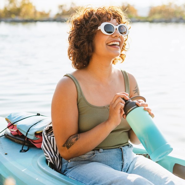 The Boulder - TriMax® Insulated Bottle - 946ml - Nightfall Navy