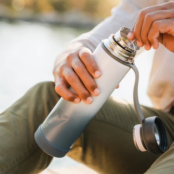 The Boulder - TriMax® Insulated Bottle - 709ml - Nightfall Navy