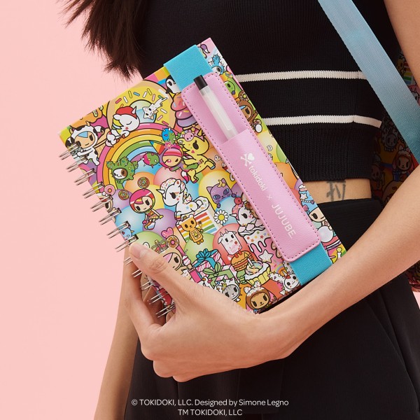 Oliver Notebook with Pen Pocket - tokidoki® 20th Anniversary Celebration