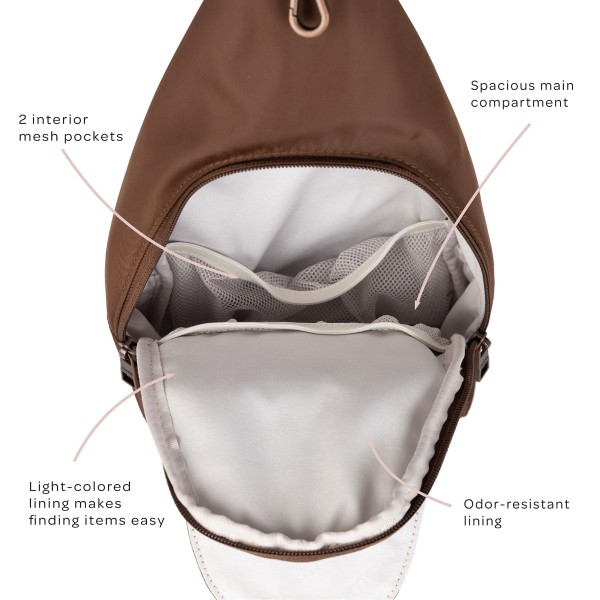 Crossbody Sling - Espresso