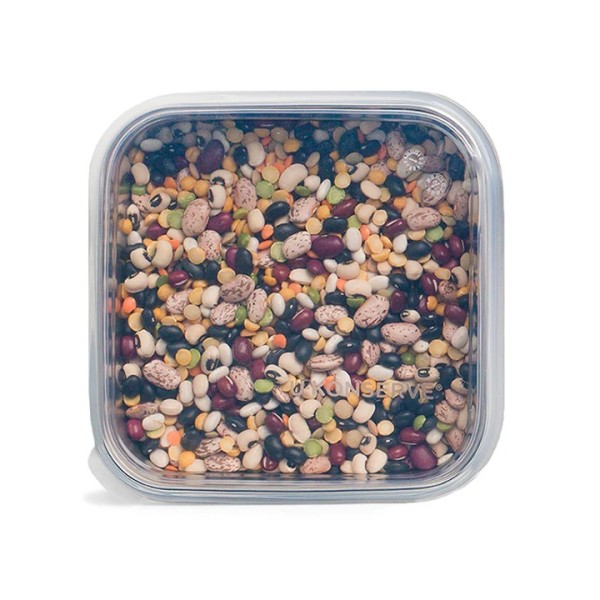 Lid for Square Container - Medium 30oz / 900ml - Clear