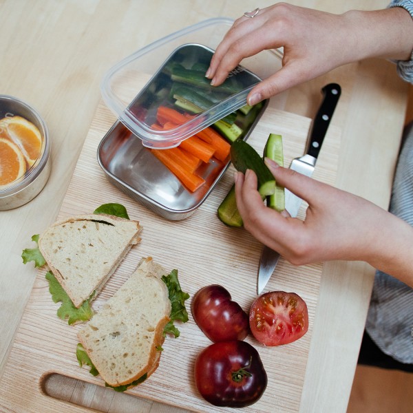 Rectangle Food Storage Container 25oz / 750ml - Transparente