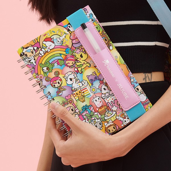 Oliver Notitieboek met pennenvakje - tokidoki® 20th Anniversary Celebration