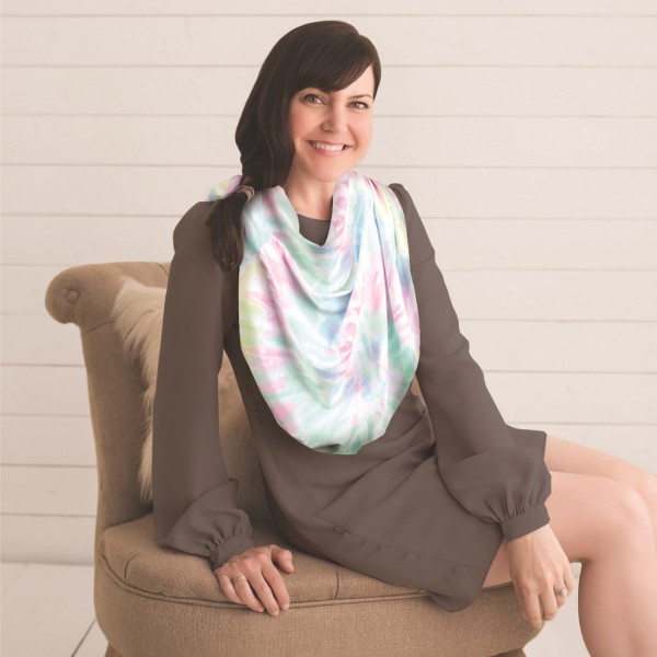 Itzy Ritzy - Mom Boss® 4-in-1 borstvoedingsdoek - Tie Dye