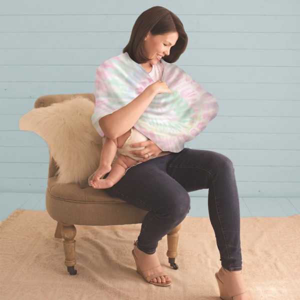 Itzy Ritzy - Mom Boss® 4-in-1 borstvoedingsdoek - Tie Dye