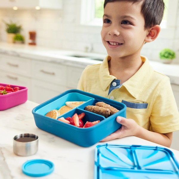 Large Build-a-Bento - Platinum Siliconen Bento Box