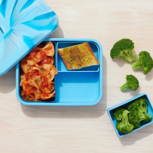 Large Build-a-Bento - Platinum Siliconen Bento Box