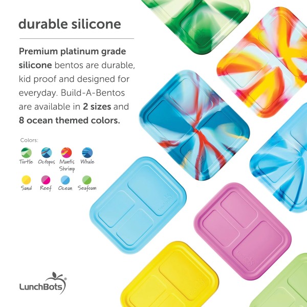 Grand Build-a-Bento - Baleine Bleu