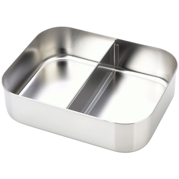 Medium Duo - 2-compartiments Boîte à Bento en Acier Inoxydable - Vert