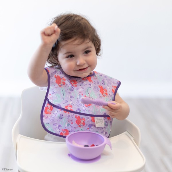 SuperBib® Bavoir pour Bébé - 6-24 mois (2 paquet) - Disney Princess