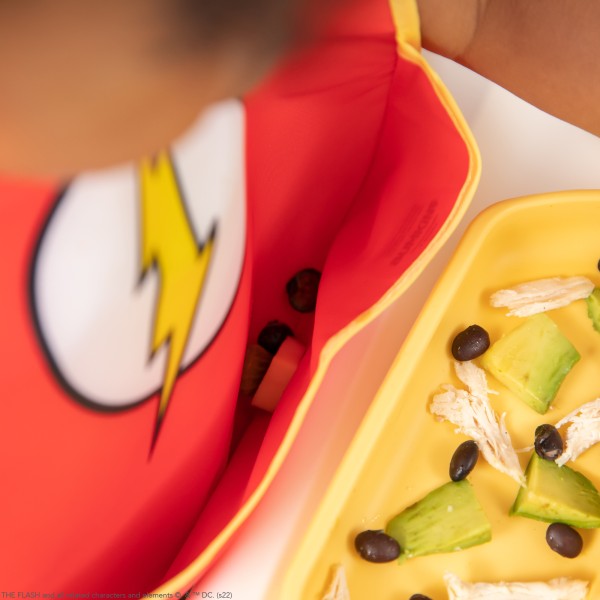 Caped SuperBib® - 6-24 months - Flash