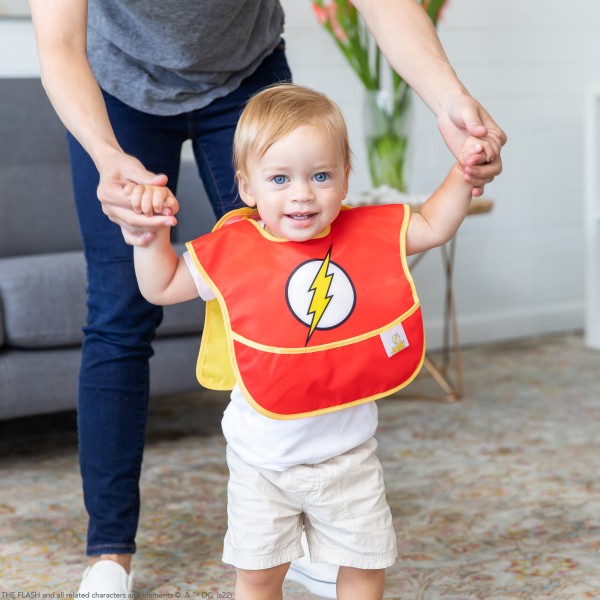 Caped SuperBib® - 6-24 months - Flash