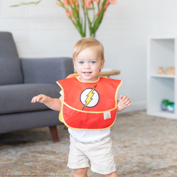 Caped SuperBib® - 6-24 months - Flash