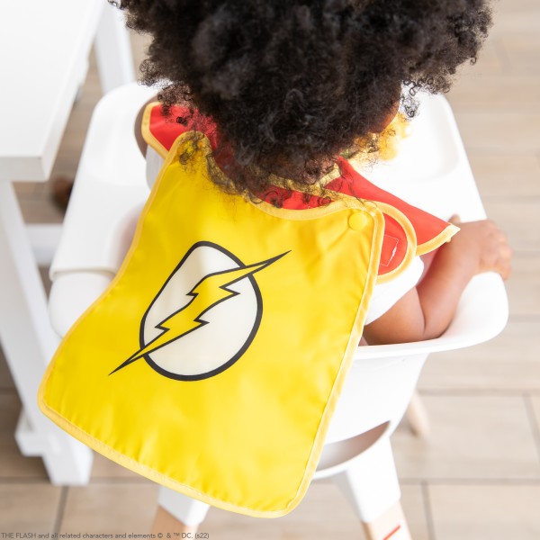 Caped SuperBib® - 6-24 months - Flash