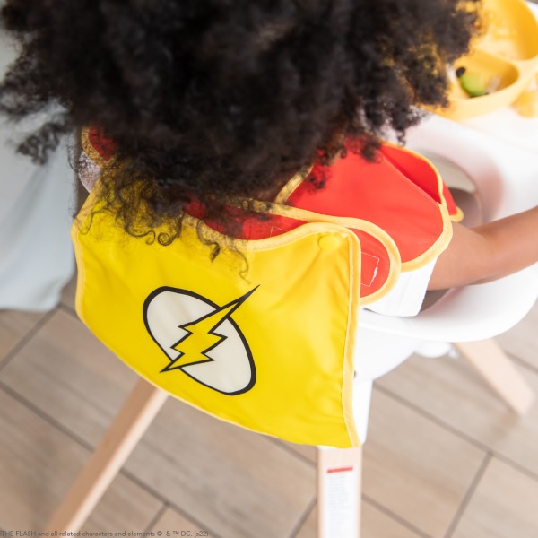Caped SuperBib® - 6-24 months - Flash