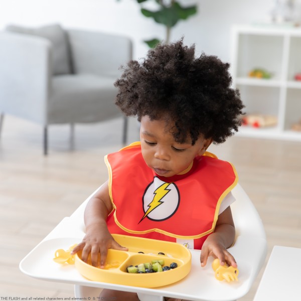 Caped SuperBib® - 6-24 months - Flash