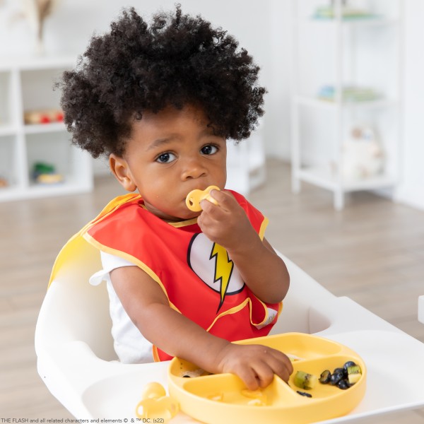 Caped SuperBib® - 6-24 months - Flash