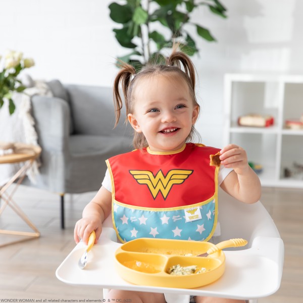 Caped SuperBib® - 6-24 months - Wonder Woman
