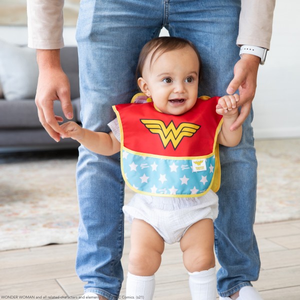 Caped SuperBib® - 6-24 months - Wonder Woman