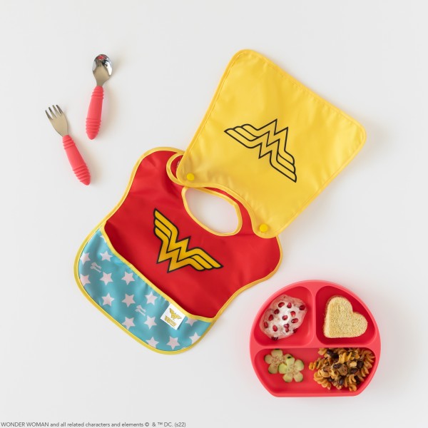 Caped SuperBib® - 6-24 months - Wonder Woman