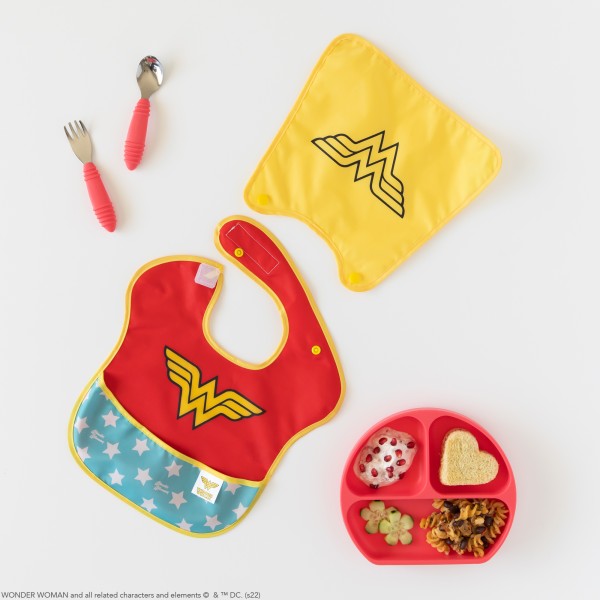 Caped SuperBib® - 6-24 months - Wonder Woman