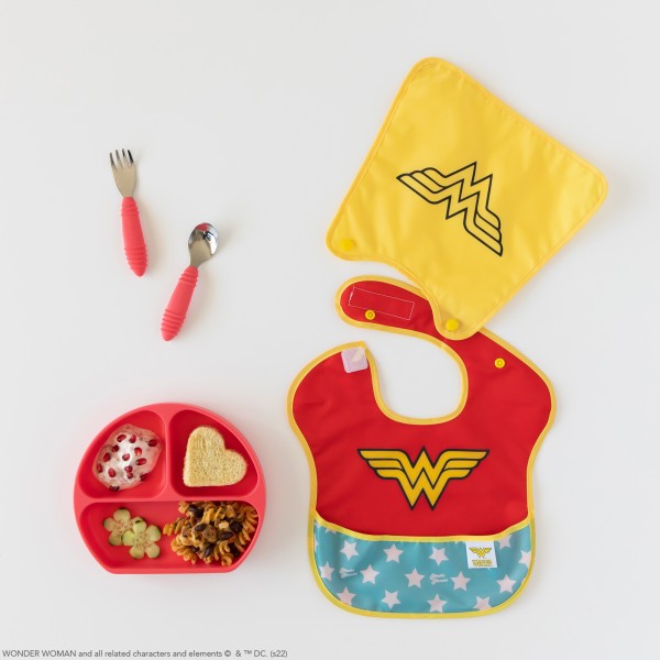 Caped SuperBib® - 6-24 months - Wonder Woman