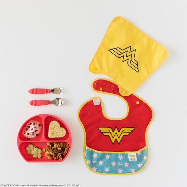 Caped SuperBib® - 6-24 months - Wonder Woman