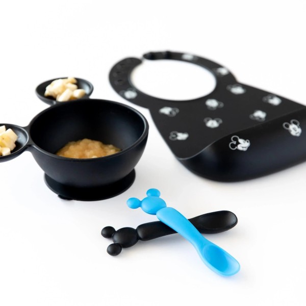 Silicone Dipping Spoons (2 pack) - Disney Mickey Mouse - Black & Blue