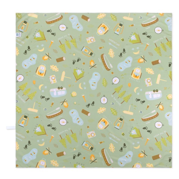 Reversible roll & go blanket - Happy Campers